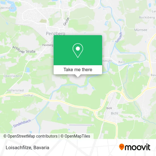 Карта Loisachfilze