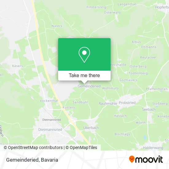 Карта Gemeinderied