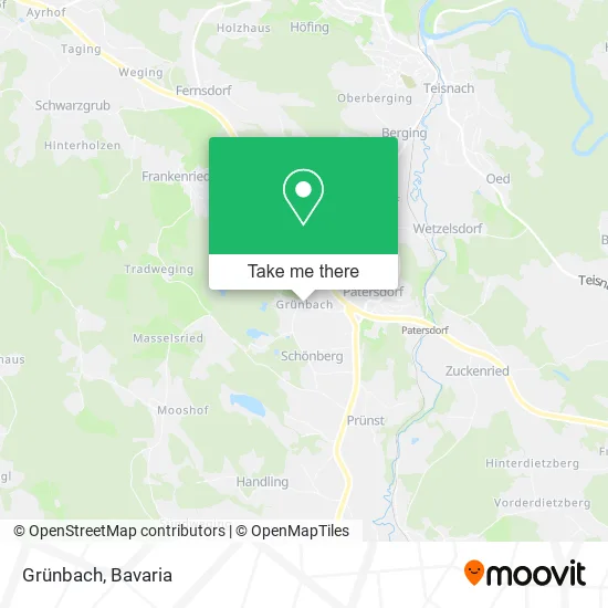 Карта Grünbach