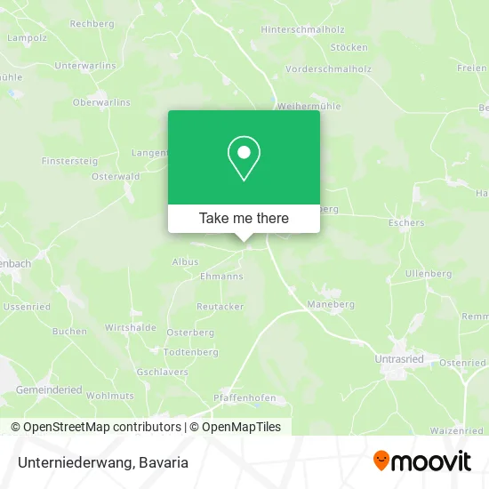 Карта Unterniederwang