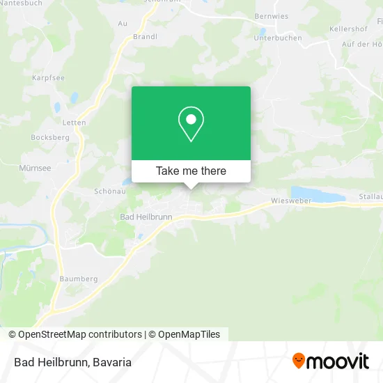 Карта Bad Heilbrunn
