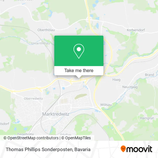Карта Thomas Phillips Sonderposten