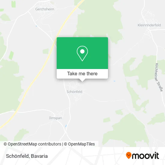 Карта Schönfeld