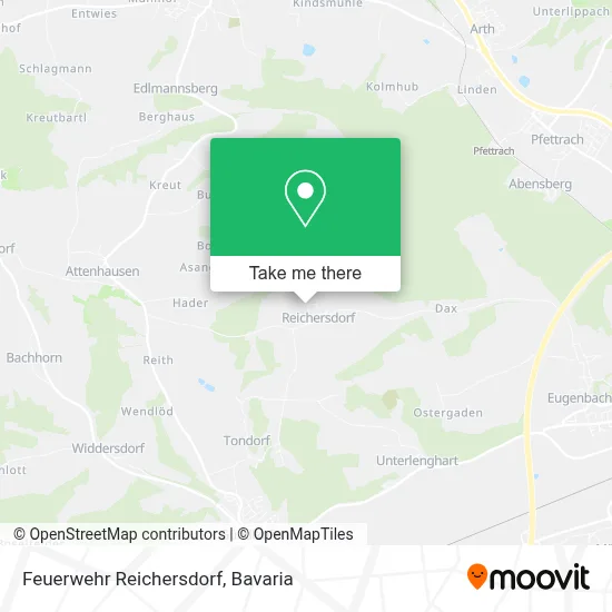 Feuerwehr Reichersdorf map