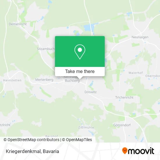 Карта Kriegerdenkmal