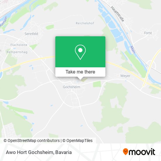 Awo Hort Gochsheim map