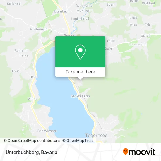 Карта Unterbuchberg