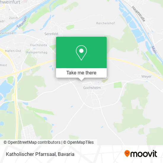 Карта Katholischer Pfarrsaal