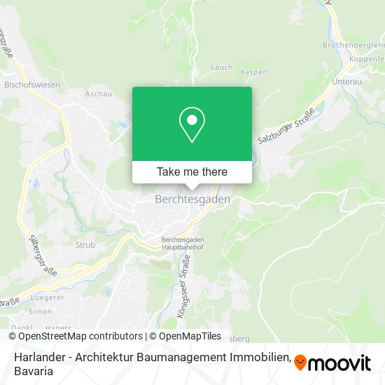 Harlander - Architektur Baumanagement Immobilien map