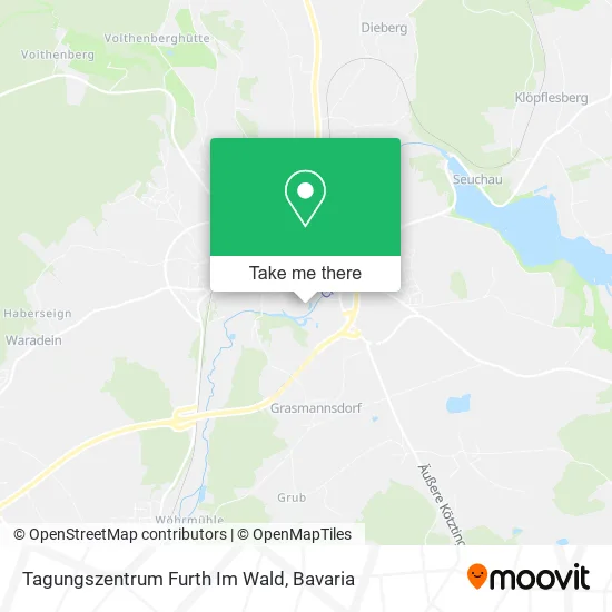 Карта Tagungszentrum Furth Im Wald