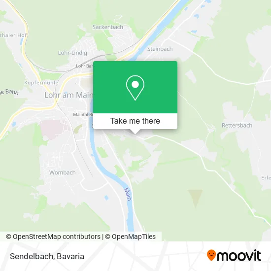Карта Sendelbach
