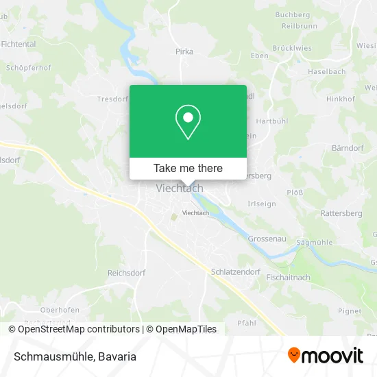 Карта Schmausmühle