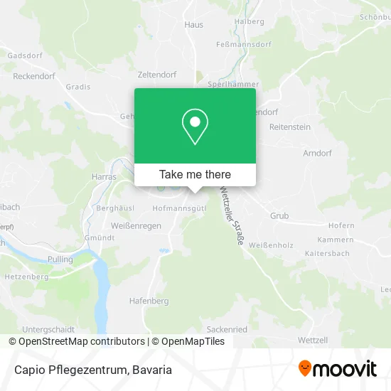 Карта Capio Pflegezentrum