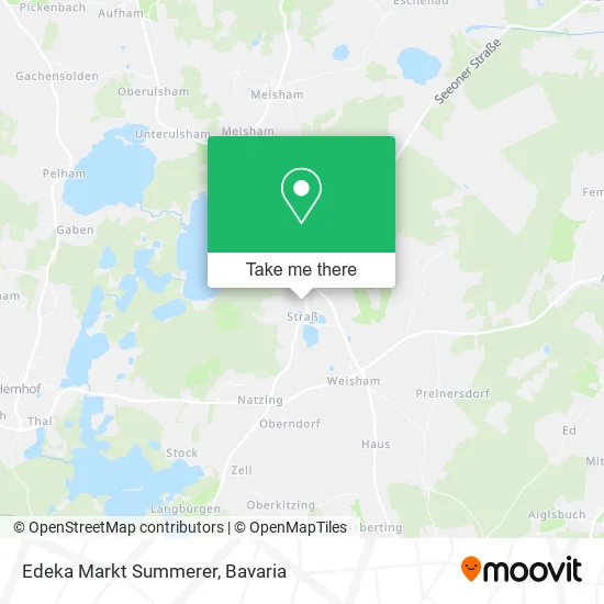 Карта Edeka Markt Summerer