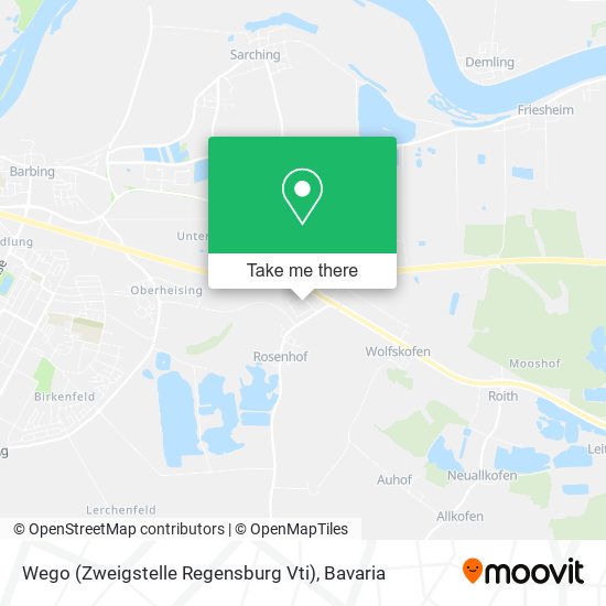 Wego (Zweigstelle Regensburg Vti) map