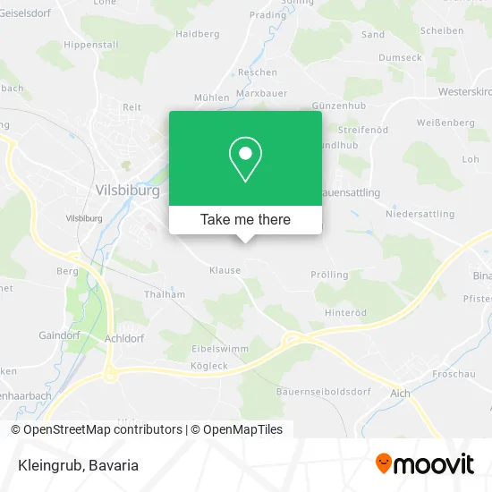 Карта Kleingrub