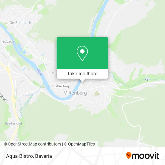Карта Aqua-Bistro