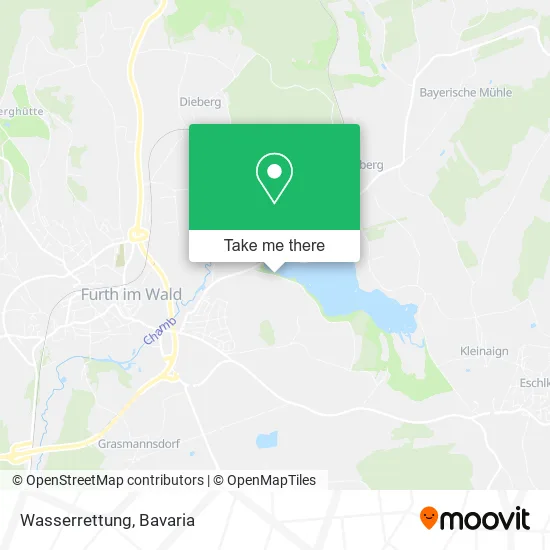 Карта Wasserrettung