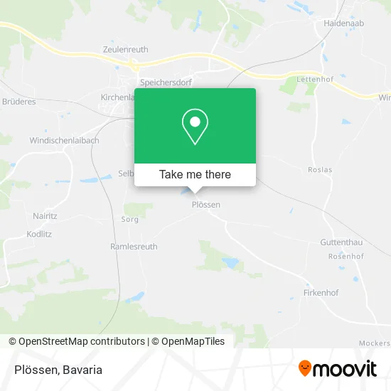 Карта Plössen