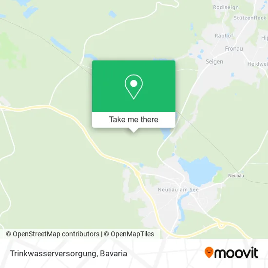 Карта Trinkwasserversorgung