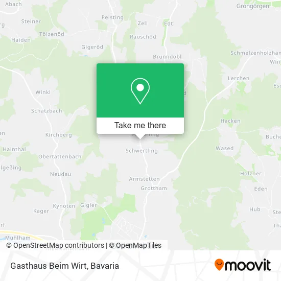 Карта Gasthaus Beim Wirt