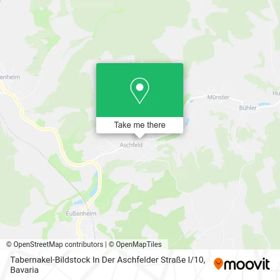 Карта Tabernakel-Bildstock In Der Aschfelder Straße I / 10