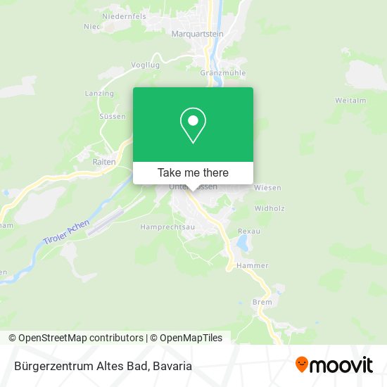 Карта Bürgerzentrum Altes Bad