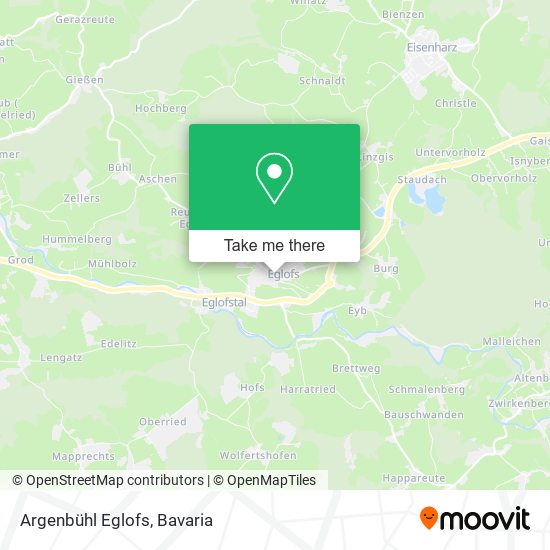 Argenbühl Eglofs map