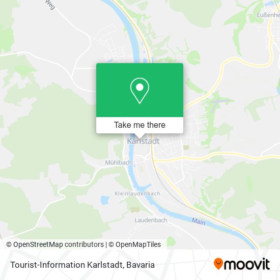 Карта Tourist-Information Karlstadt