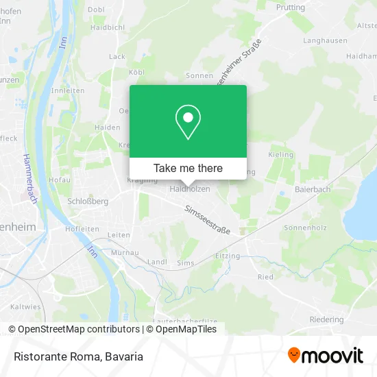 Карта Ristorante Roma