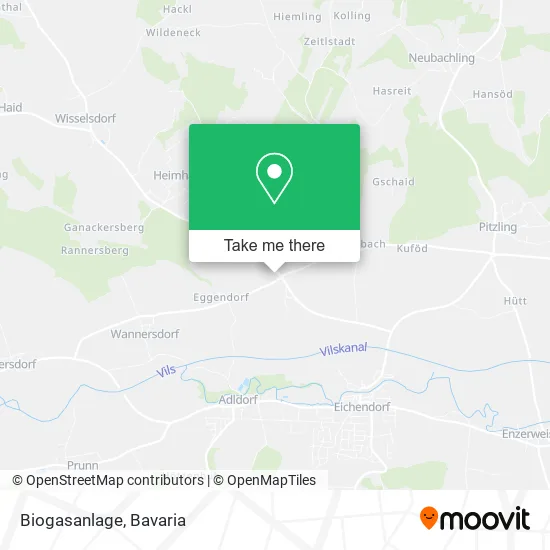 Карта Biogasanlage