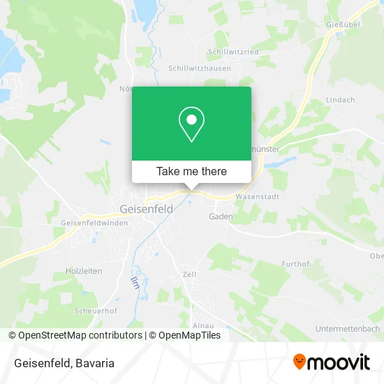 Карта Geisenfeld