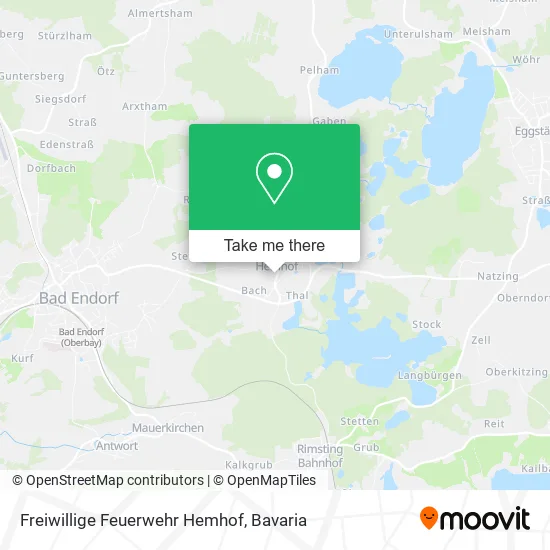 Карта Freiwillige Feuerwehr Hemhof