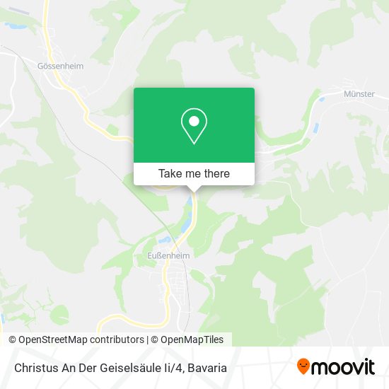 Christus An Der Geiselsäule Ii / 4 map