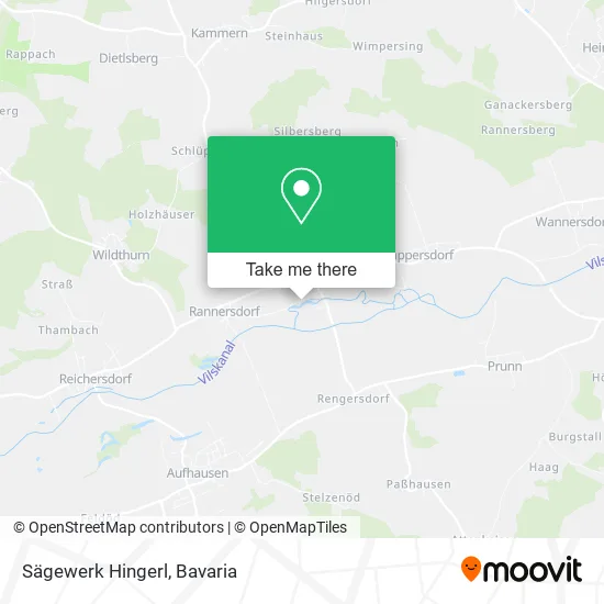 Карта Sägewerk Hingerl