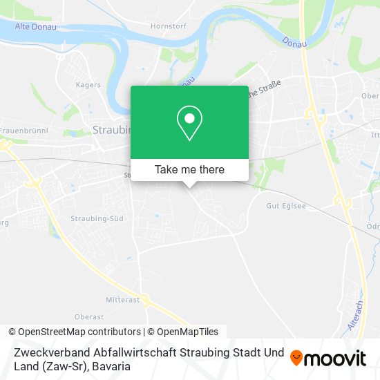 Zweckverband Abfallwirtschaft Straubing Stadt Und Land (Zaw-Sr) map