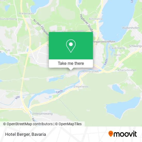 Карта Hotel Berger