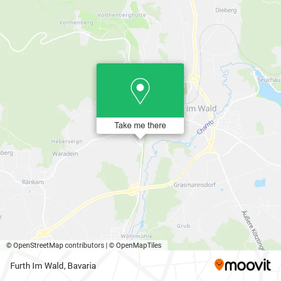 Карта Furth Im Wald