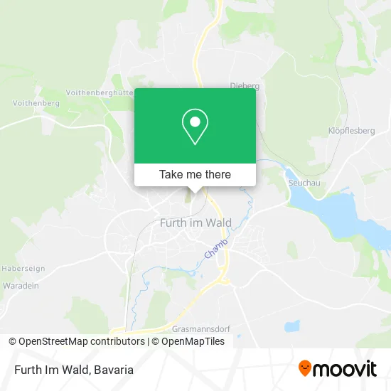 Карта Furth Im Wald