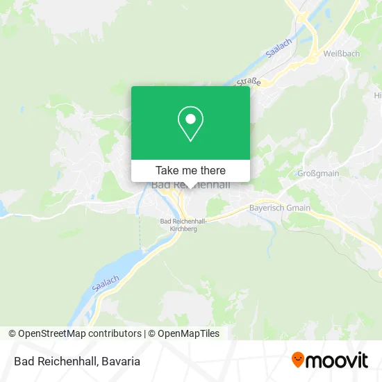 Карта Bad Reichenhall
