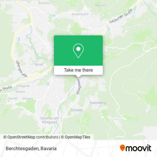 Карта Berchtesgaden