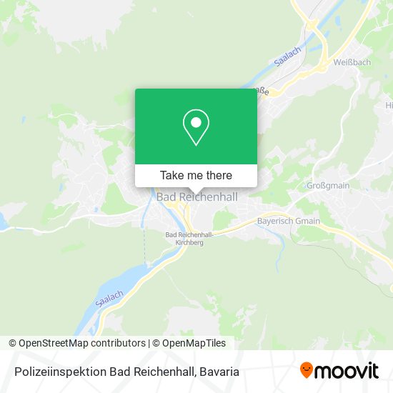 Polizeiinspektion Bad Reichenhall map