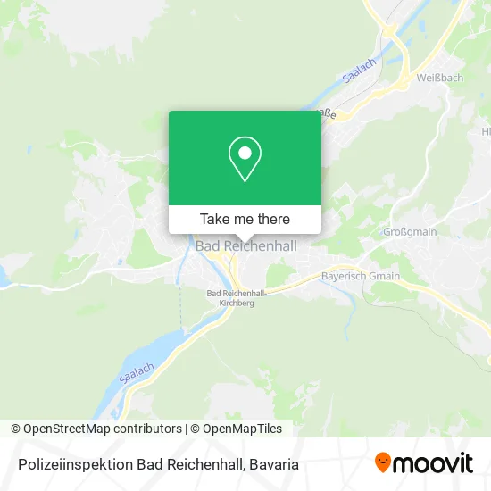 Карта Polizeiinspektion Bad Reichenhall