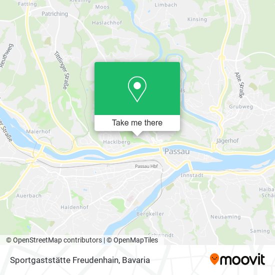 Sportgaststätte Freudenhain map