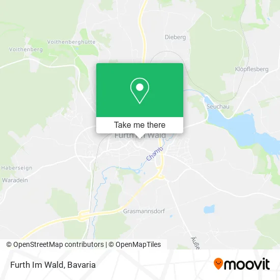 Карта Furth Im Wald