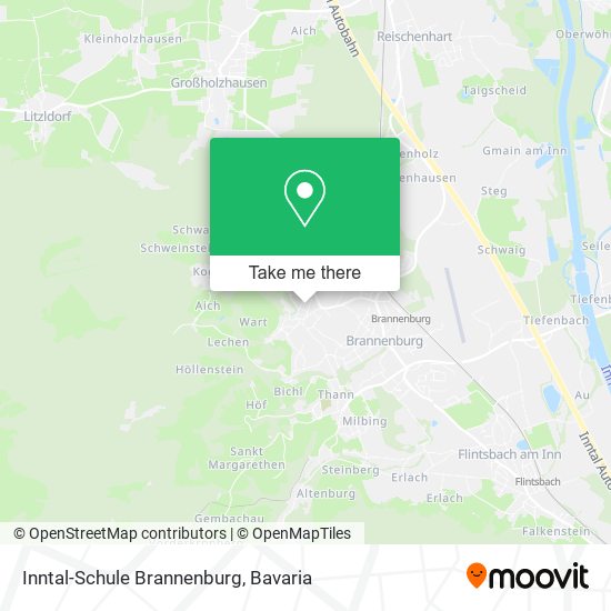 Inntal-Schule Brannenburg map