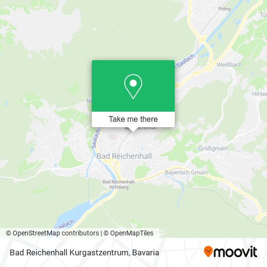 Bad Reichenhall Kurgastzentrum map