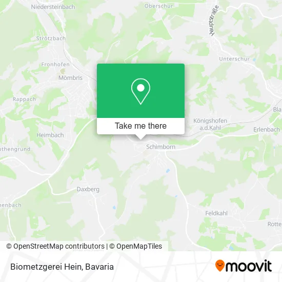 Карта Biometzgerei Hein