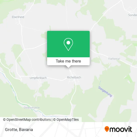 Карта Grotte