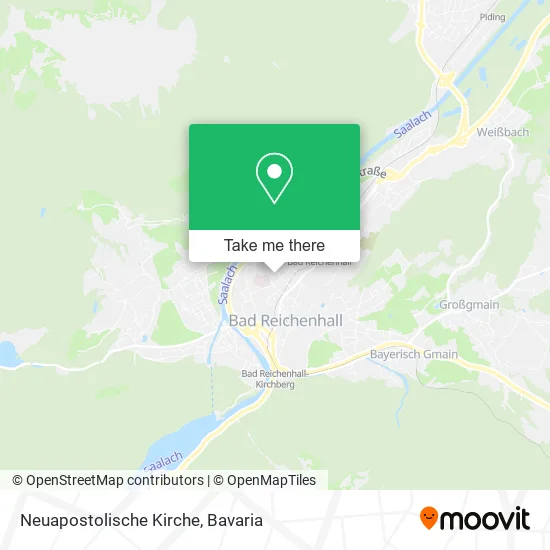 Карта Neuapostolische Kirche
